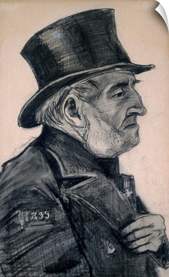 An Almshouse Man In A Top Hat, 1882