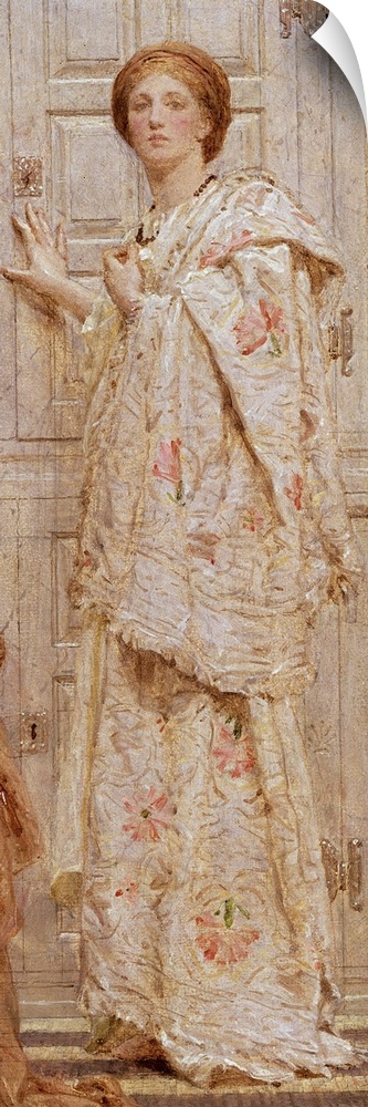 BAL13747 An Embroidery  by Moore, Albert Joseph (1841-93); oil on canvas; Roy Miles Fine Paintings; English, out of copyright