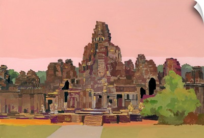 Angkor Thom In Cambodia, 2016