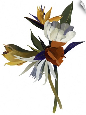 Arranged With White Petal Flowers As A Reference, 2004