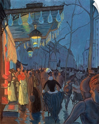 Avenue de Clichy, Paris, 1887