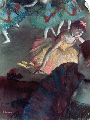 Ballerina and Lady with a Fan, 1885