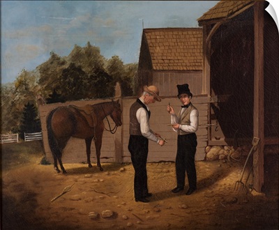 Bargaining For A Horse, 1850-1855