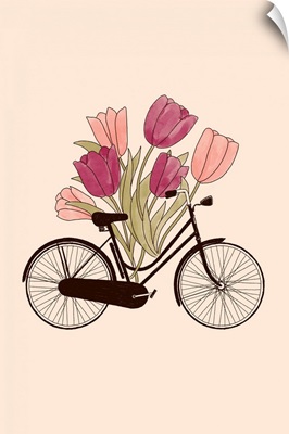 Bicycle And Flower: Amsterdam, 2022
