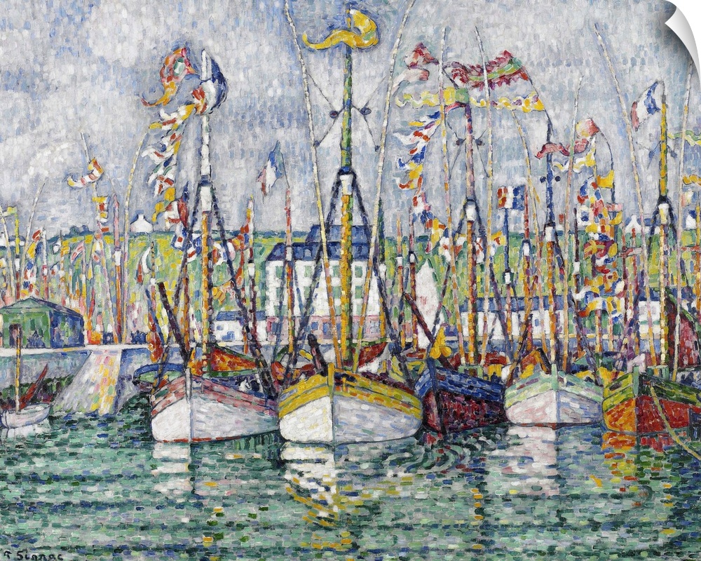 Blessing of the Tuna Fleet at Groix, 1923