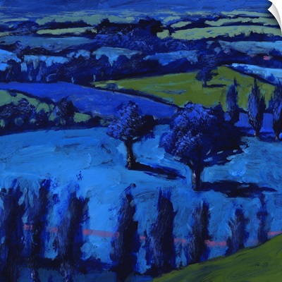 Blue landscape, 2009