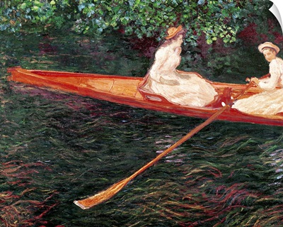 Boating on the river Epte, c.1889 1890