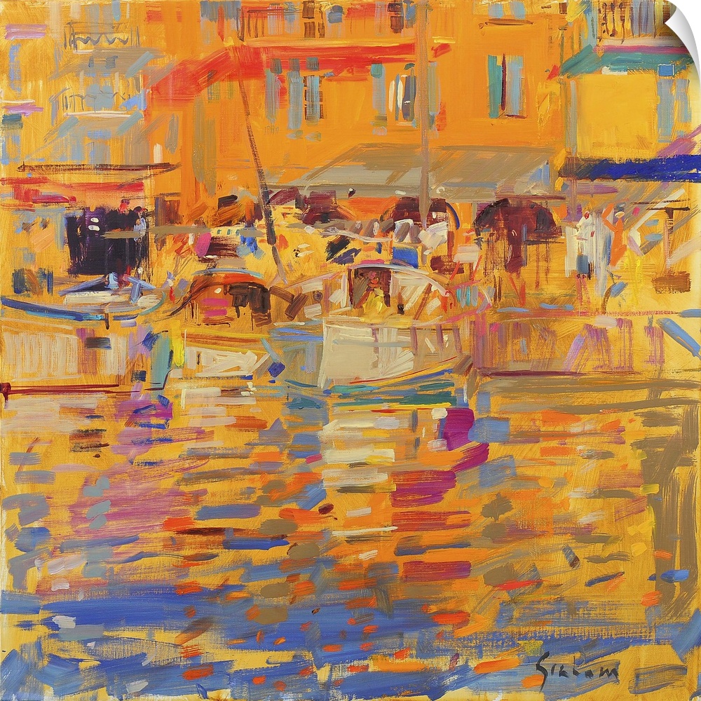Boats In Harbour, Saint-Tropez