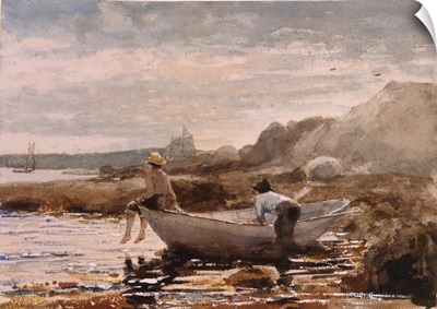 Boys In A Dory, 1880