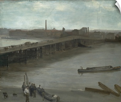 Brown And Silver: Old Battersea Bridge, 1859-1863