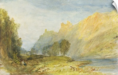 Bruderburgen on the Rhine, 1817
