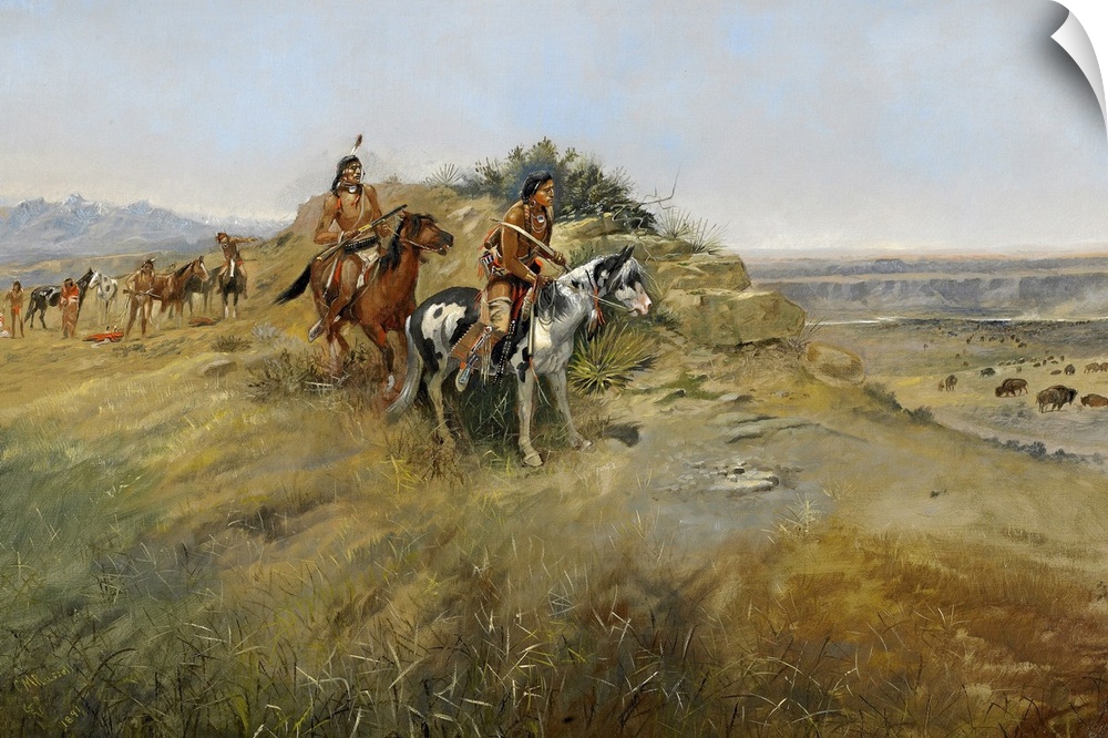 Buffalo Hunt, 1891