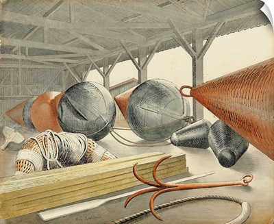 Buoys And Grappling Hook, 1933