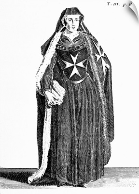 Canoness of the Order of St. John of Jerusalem during the Rhodian period