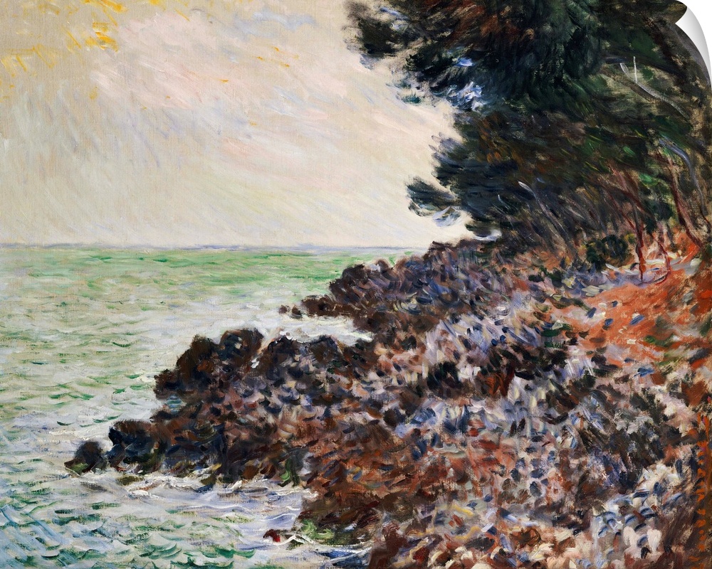 CH376826 Credit: Cap Martin (oil on canvas) by Claude Monet (1840-1926)Private Collection/ Photo A Christie's Images/ The ...