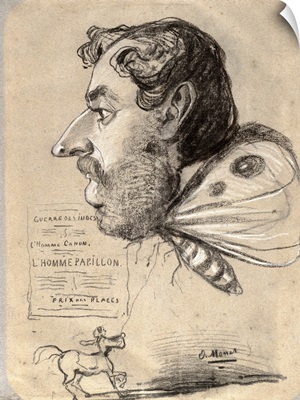 Caricature of Jules Didier, c.1858)