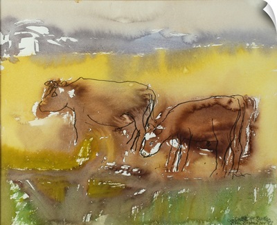Cattle In The Meadow, 1983