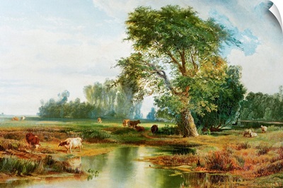 Cattle Watering, 1888
