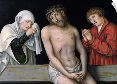 Christ as the Man of Sorrows with the Virgin and St. John