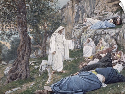 Christ Commanding his Disciples to Rest, illustration for The Life of Christ, c.1886-94