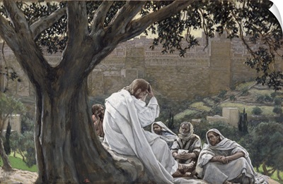 Christ Foretelling the Destruction of the Temple, illustration for The Life of Christ