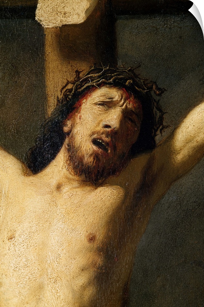 Christ on the Cross, detail of the head