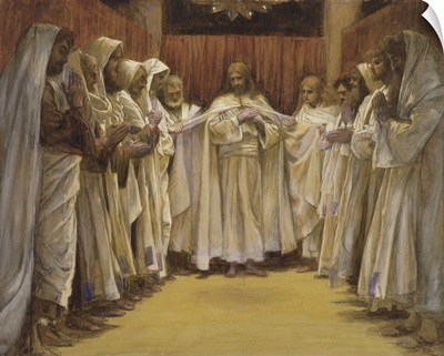 Christ with the twelve Apostles, illustration for 'The Life of Christ', c.1886-96