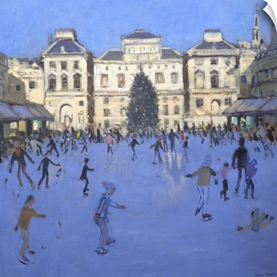 Christmas skaters, Somerset House, 2009