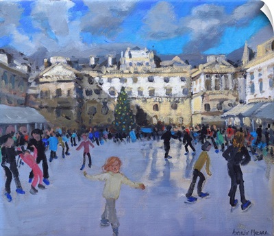 Christmas Skating, Somerset House, Daytime