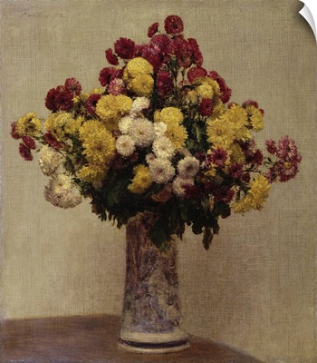 Chrysanthemums In A Vase, 1873