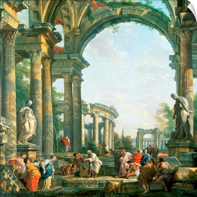 Classical ruins, 18th century