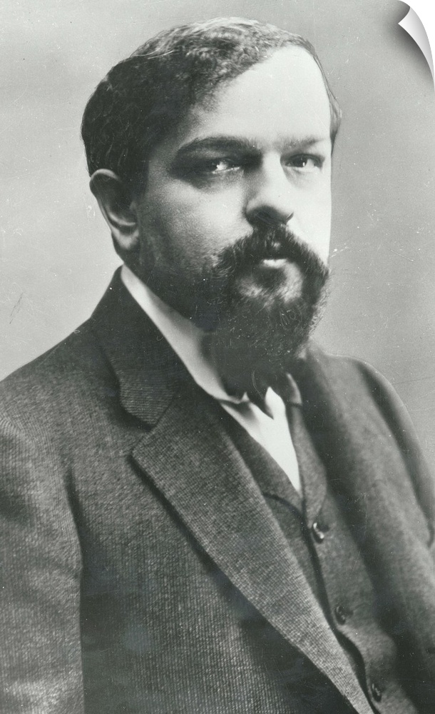 XIR159165 Claude Debussy (1862-1918) (b/w photo) by Nadar, Paul (1856-1939); Private Collection; French