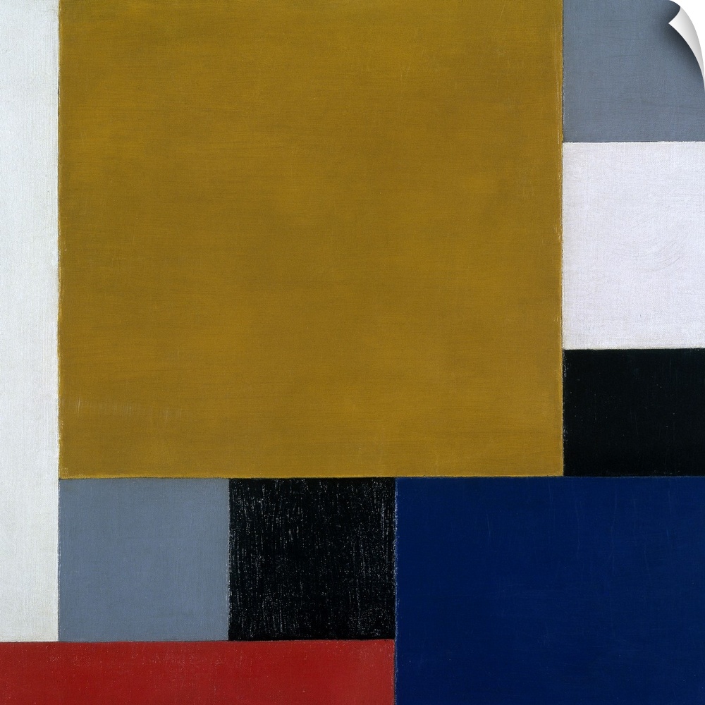 DGA507629 Composition 22, 1922, by Theo van Doesburg (1883-1931), oil on canvas, 72x70 cm; (add.info.: Composition 22, 192...