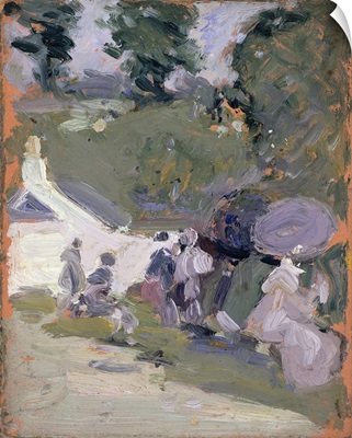 Cottage With Figures, 1890