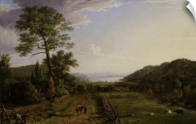Country Lane To Greenwood Lake, 1846