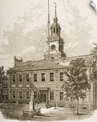 County Court House or, Independence Hall, Philadelphia Pennsylvania, c.1880