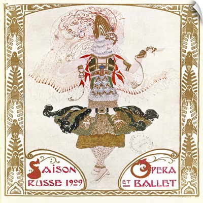 Cover of a Program for the Russian Season of Opera and Ballet, 1909