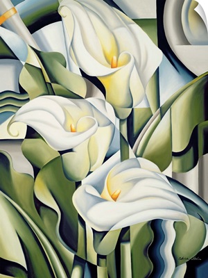 Cubist Lilies