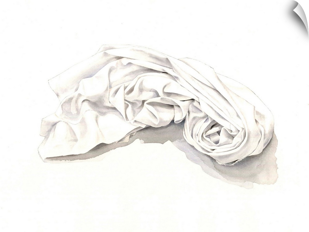 Curled-up Sheet, 2004