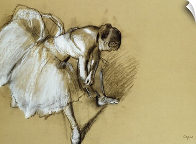 Dancer Adjusting her Shoe, c.1890