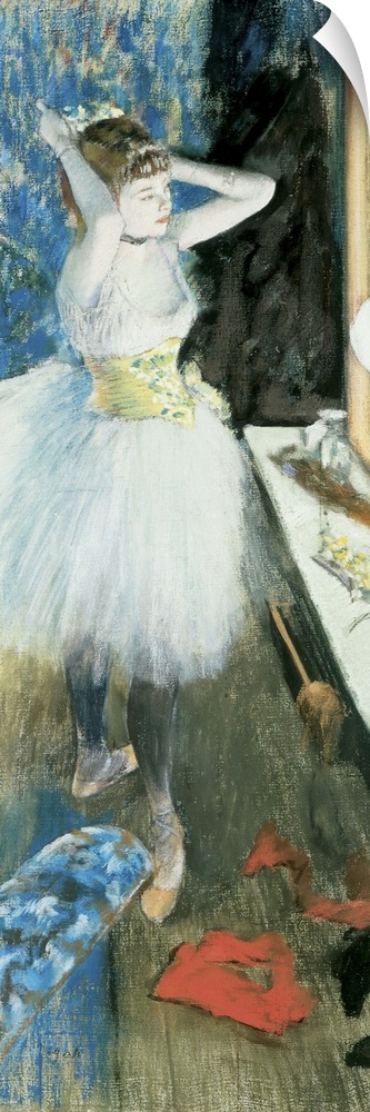 Dancer in her dressing room, c.1879