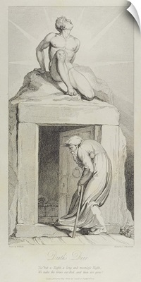 Death's Door, illustration from 'The Grave, A Poem'