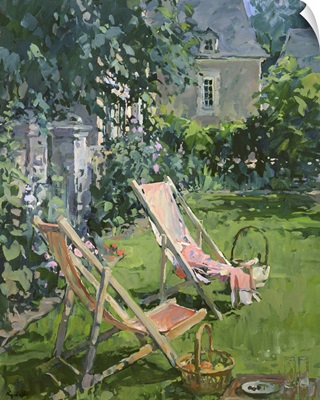 Deck Chairs at Coudray, 1998