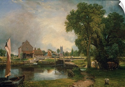 Dedham Lock and Mill, 1820