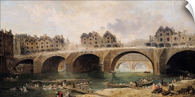 Demolition of the Houses on the Notre-Dame Bridge, c.1786