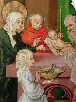 Detail of the Presentation in the Temple, from the Altarpiece of the Dominicans