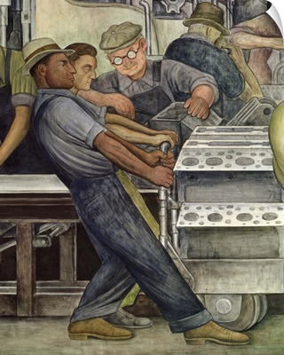 Detroit Industry, north wall, 1933
