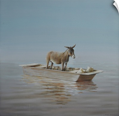 Donkey On The River