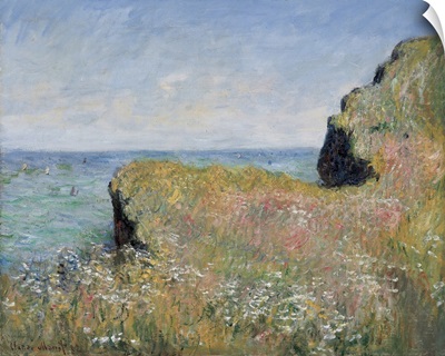 Edge Of The Cliff, Pourville, 1882