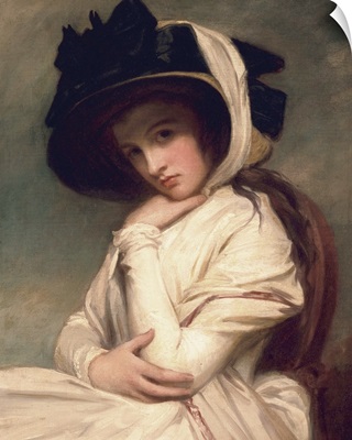 Emma Hart, later Lady Hamilton, in a straw hat, c.1782-94